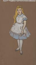 Alice (costume design for Alice-in-Wonderland, 1915), 1915.