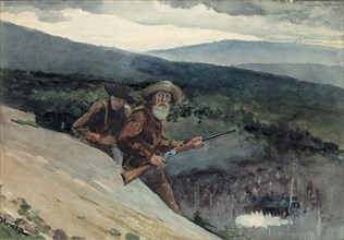 Bear Hunting, Prospect Rock, 1892.