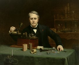 Thomas Alva Edison, 1890.