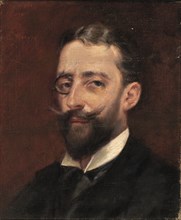Man with Monocle, ca. 1887-1889.