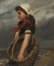 Girl with Basket, ca. 1888.