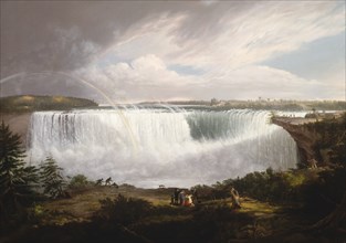 The Great Horseshoe Fall, Niagara, 1820.