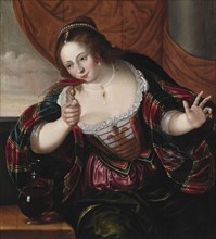 Portrait of a Lady, early 17th century? Attributed to Cornelis De Vos.