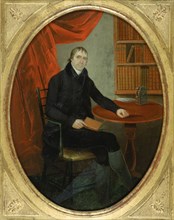 Portrait of a Connecticut Clockmaker, ca. 1800. Attributed to Ralph Earl.