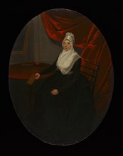 Portrait of a Connecticut Clockmaker's Wife, ca. 1800. Attributed to Ralph Earl.