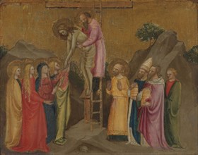 Descent from the Cross, 14th century. Attributed to Stefano Di Vanni.