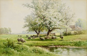 Pastoral Landscape, late 19th-early 20th century.