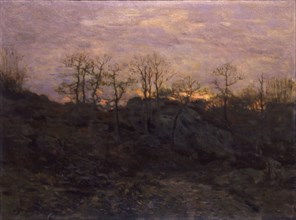 Edge of the Forest, Twilight, ca. 1890.