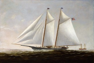 The Yacht America, 1877.