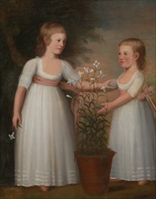 The Davis Children (Eliza Cheever Davis and John Derby Davis), 1795.