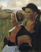 Le frère et la soeur, Penmarc'h, ca. 1901.
