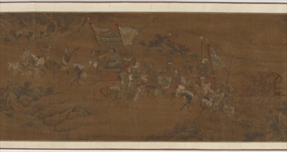 Cai Wenji Returning to China, 16th-17th century. Formerly attributed to Chen Juzhong.
