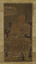 The Great Luohan, the Venerable Seventeenth, 1345. Formerly attributed to Guanxiu.