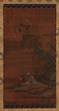 Mandarin ducks under smartweed, 15th-18th century. Formerly attributed to Huang Quan.