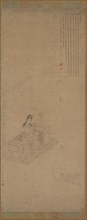 Guanyin and Shancai, 16th-17th century. Formerly attributed to Qiu Ying.