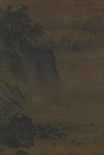 Rapids in a Mountain Valley, 13th century. Formerly attributed to Xia Gui.