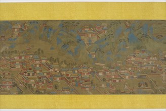 Imperial palaces, 17th century. Formerly attributed to Zhao Boju.