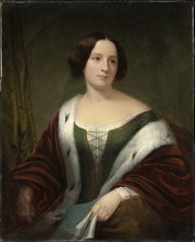 Unidentified woman, 1852. Formerly identified as Jenny Lind.