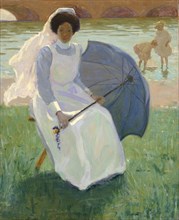 Woman with Green Parasol, 1908.