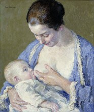 Mother and Child, ca. 1920.