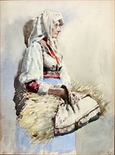 Italian Peasant Woman, late 19th-early 20th century.