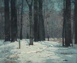 Woods in Winter, ca. 1912.