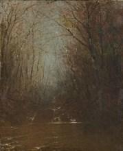 Forest Interior with Stream, ca. 1860-1870.