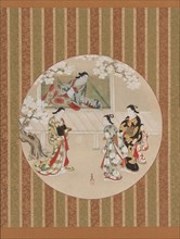 Parody of a scene from The Tale of Genji, early 18th century.