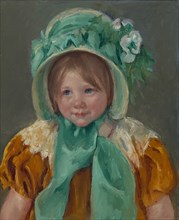 Sara in a Green Bonnet, ca. 1901.
