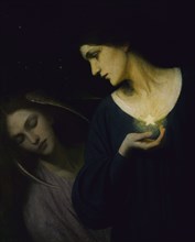 Night and Her Daughter Sleep, 1902.