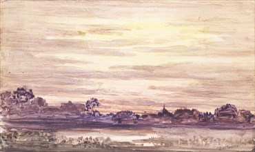 Sunset after Storm, ca. 1900.