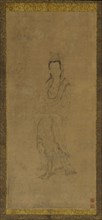 Standing Guanyin, 17th century. Probably by Zhang Hong.