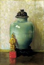 Green Chinese Jar, 1924.