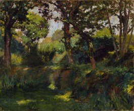 Wooded Landscape, late 19th-early 20th century.