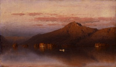 Whiteface Mountain from Lake Placid, 1866.