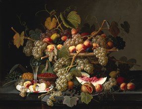 Still Life with Fruit, 1852.