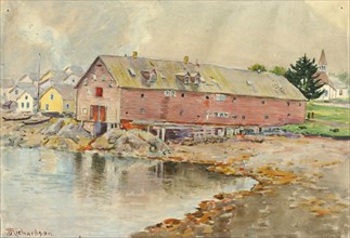 The Old Warehouse, Sitka, ca. 1880-1914.