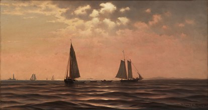Afternoon on Saco Bay, Coast of Maine, 1874.