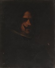 Head of a Man, ca. 1872-1879. Copy after Diego Velázquez.