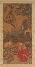 Luohan and Attendant, 1368-1644.
