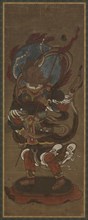 One of the twelve deva: Fu-ten (Vayu), late 15th-early 16th century.