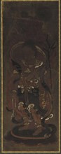 One of the twelve deva: Kwa-ten (Agni), late 15th-early 16th century.