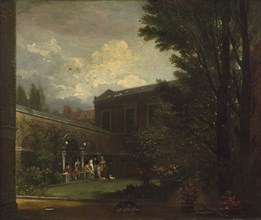 West Family in the Studio Garden, 1808-1809.
