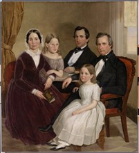 William Jervis Hough and Family, c. 1852-1853.