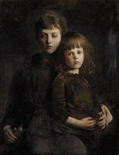 Brother and Sister (Mary and Gerald Thayer), 1889.