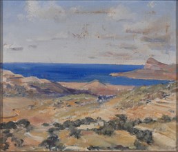 Shore with Blue Sea, n.d.