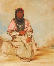 A Seminole Woman, 1838.