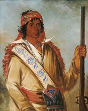 Steeh-tcha-kó-me-co, Great King (called Ben Perryman), a Chief, 1834.