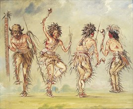 Four Dancers, 1843-1844.