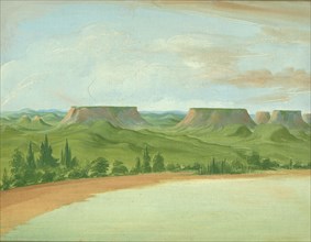 Square Hills, 1200 Miles above St. Louis, 1832.